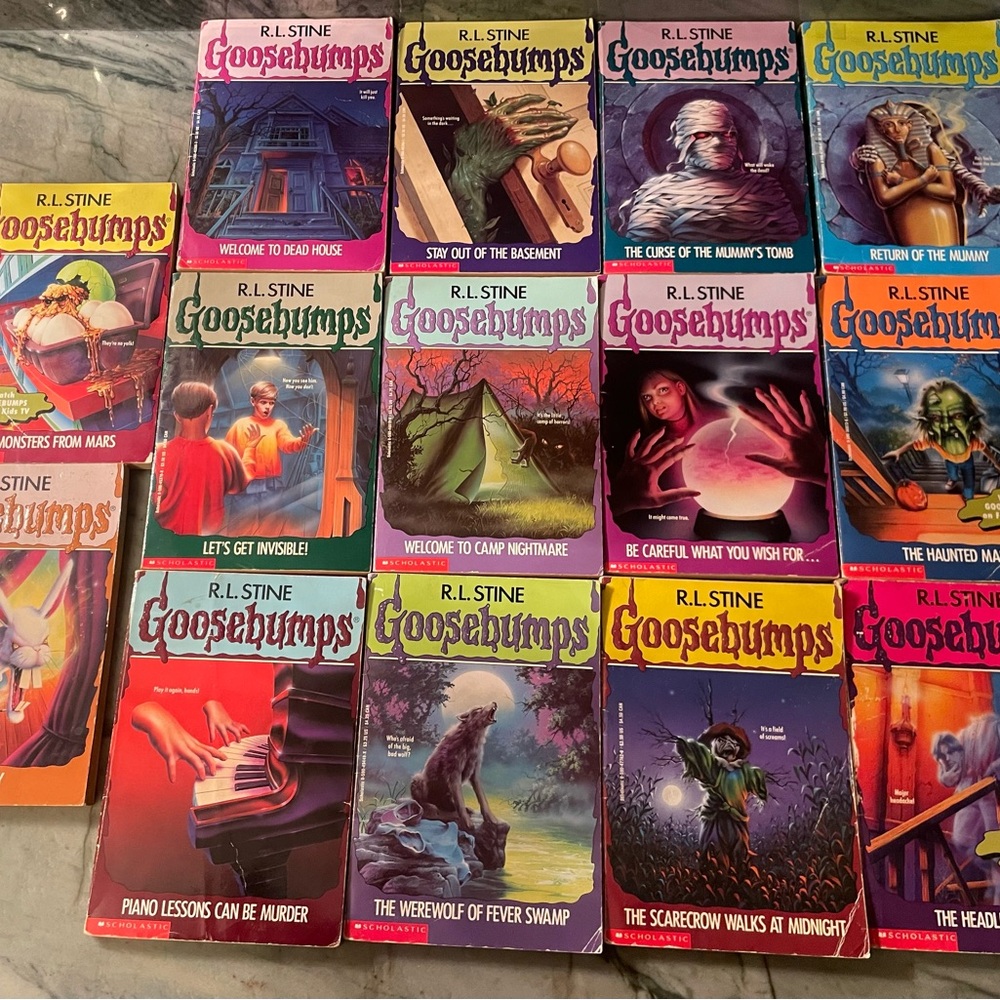 First issue Goosebumps Book Collection